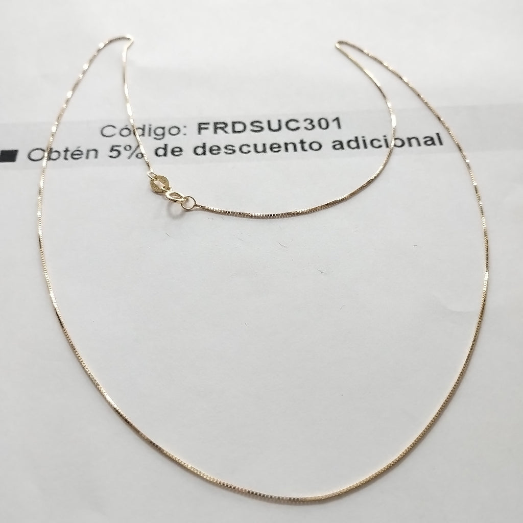 CADENAS ESPECIAL ORO 14K 1.1 (NUEVO)