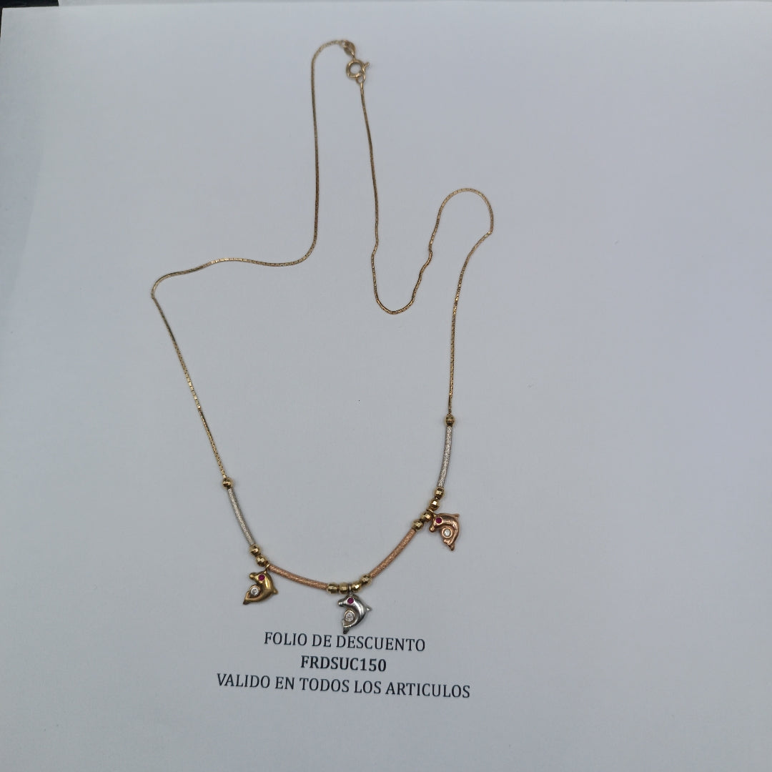 GARGANTILLA ORO 14 K 5.4 GRMS (SEMINUEVO)
