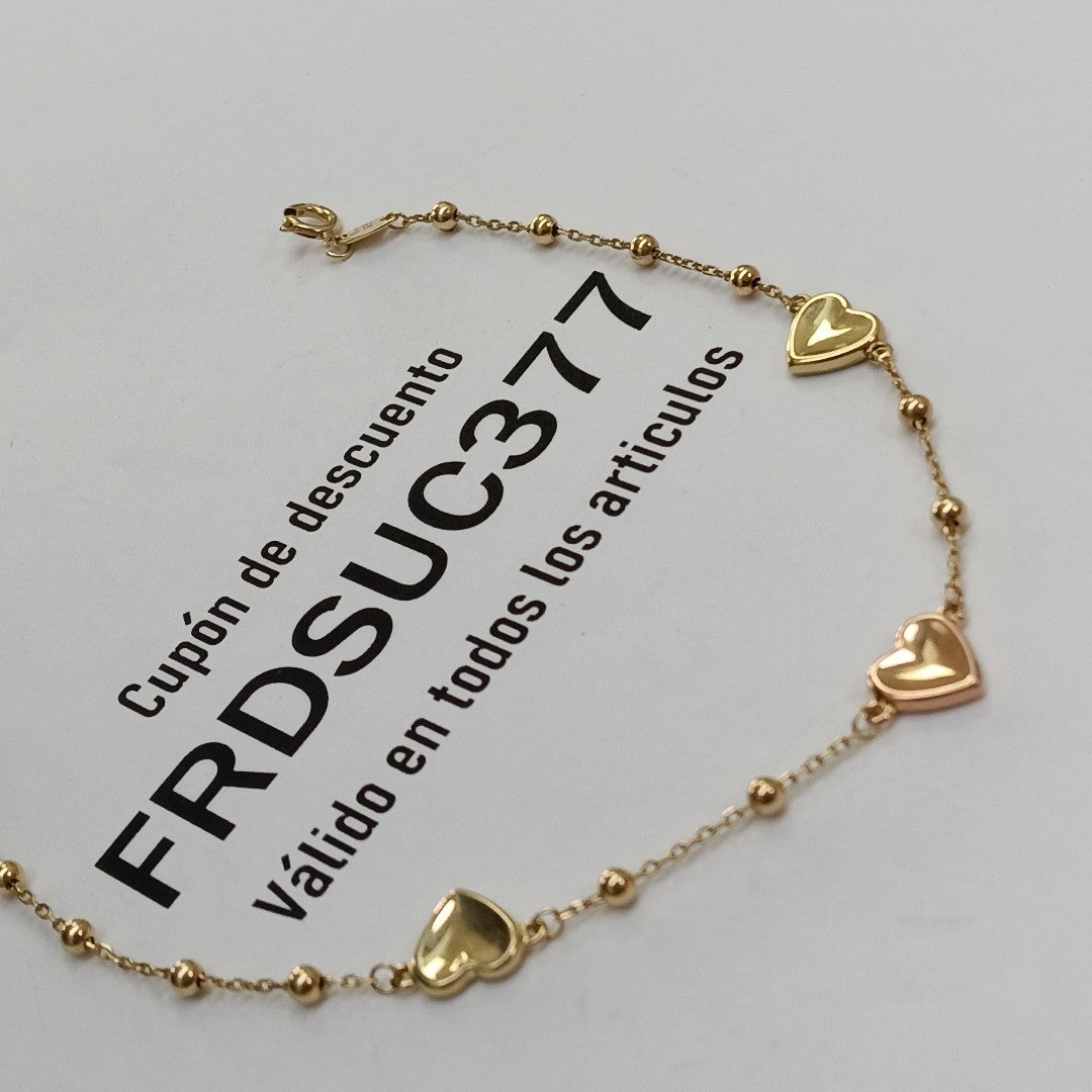 PULSERAS DAMA ORO 14K 2 (NUEVO)