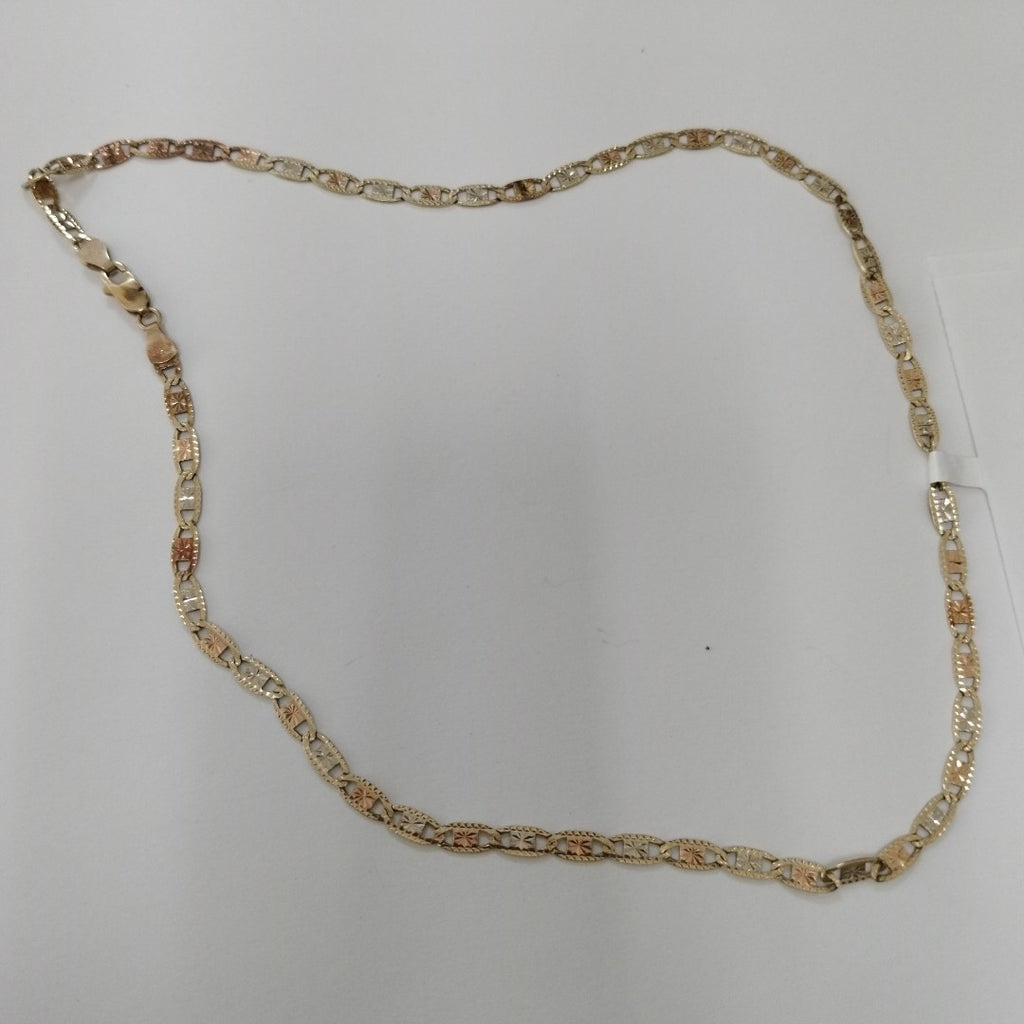 CADENA ORO COMBINADO 14 K 10,10 GRMS (SEMINUEVO)