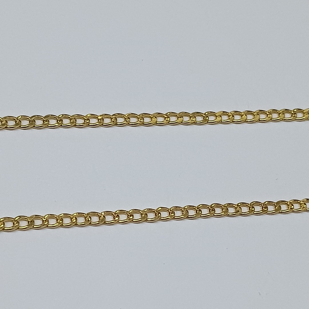 CADENAS BARBADA AMARILLA ORO 14K 2 (NUEVO)