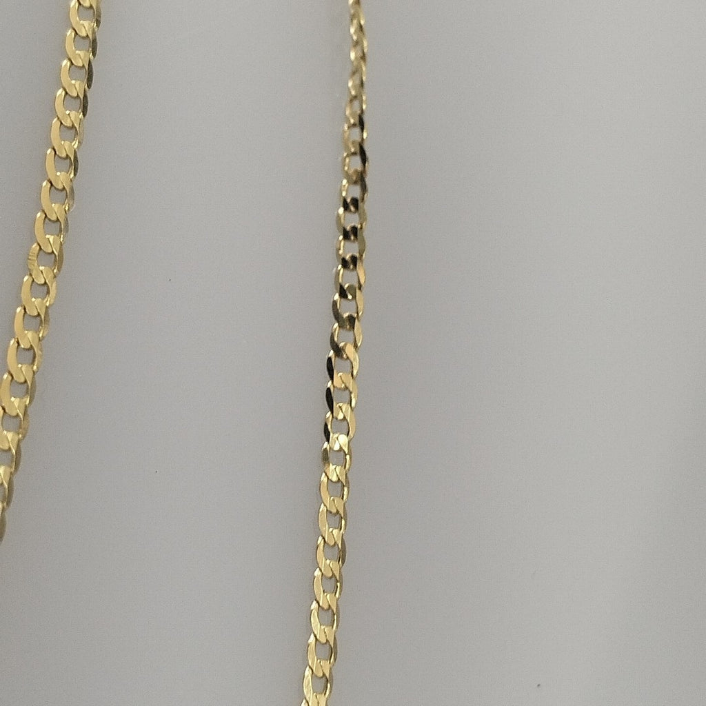 CADENAS BARBADA AMARILLA ORO 14K 2 (NUEVO)