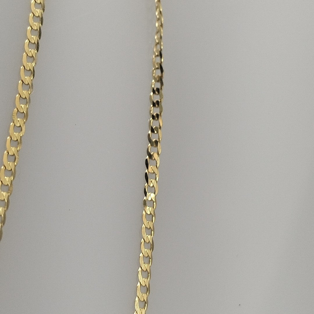 CADENAS BARBADA AMARILLA ORO 14K 2 (NUEVO)