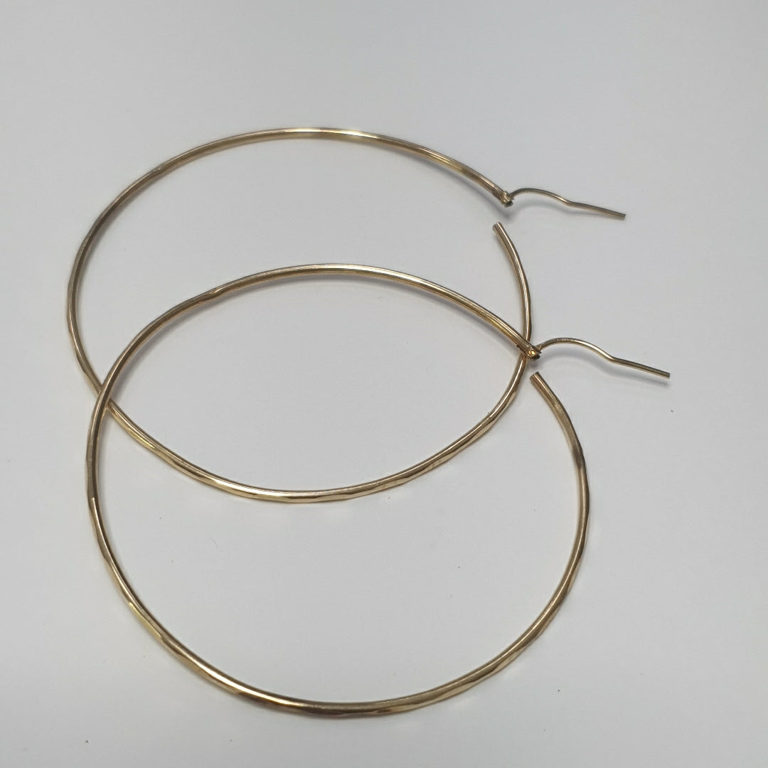 ARRACADAS PAR ORO 14 K 3,50 GRMS (SEMINUEVO)