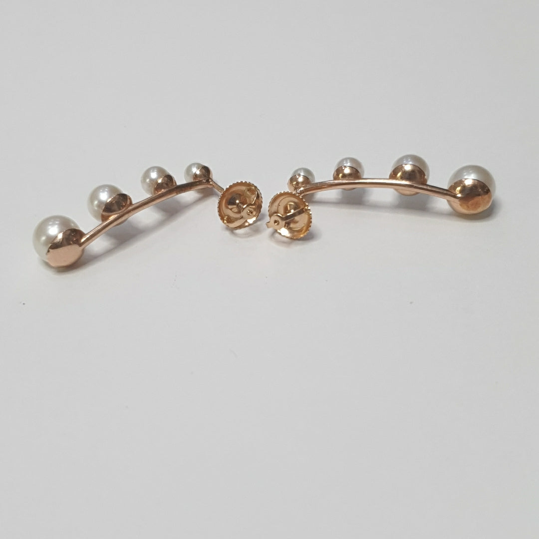 ARETES PAR ORO 10 K 3.3 GRMS (SEMINUEVO)
