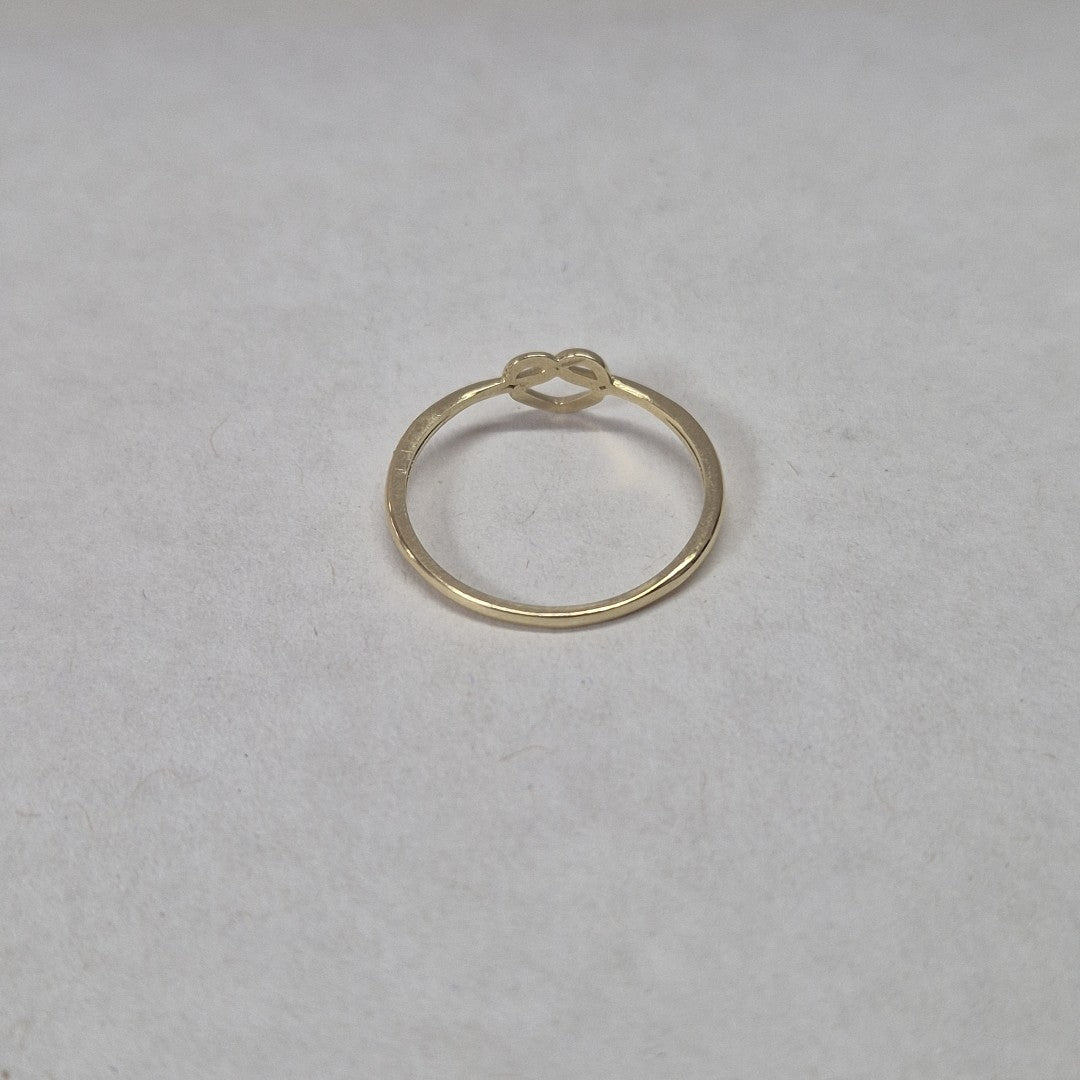 ANILLOS ANILLITO FIG CORAZON 10K TALLA 7 0.8 GR (NUEVO)