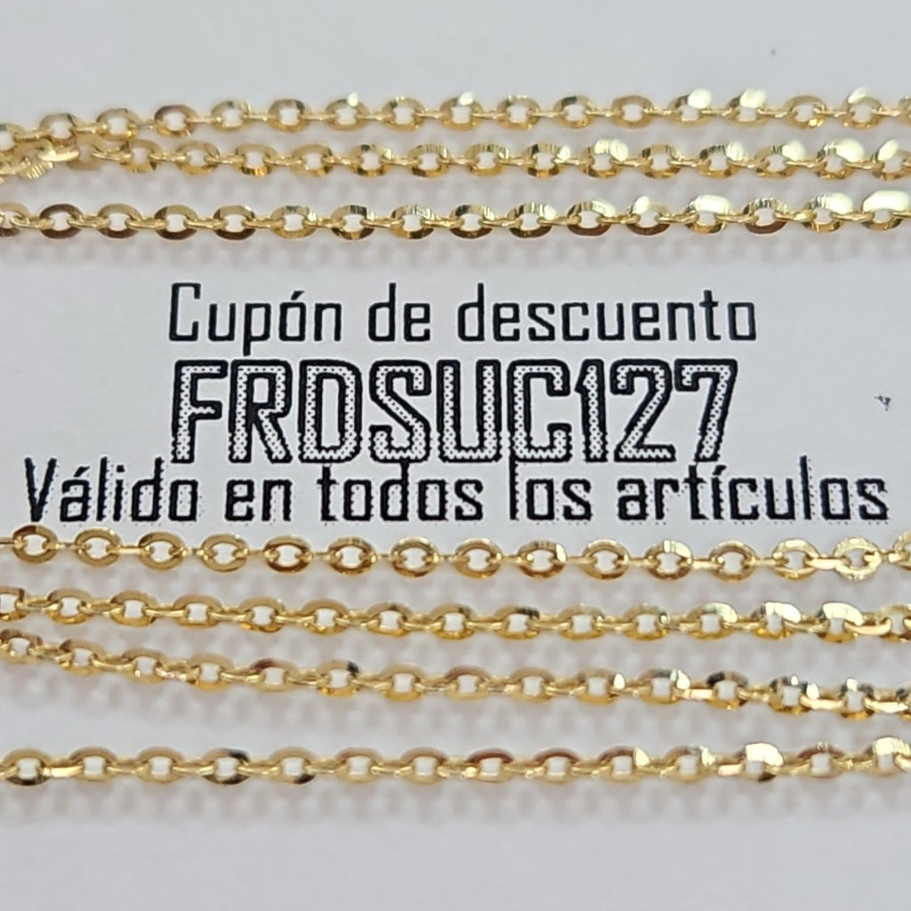 CADENAS ESPECIAL ORO 14K 1.5 (NUEVO)