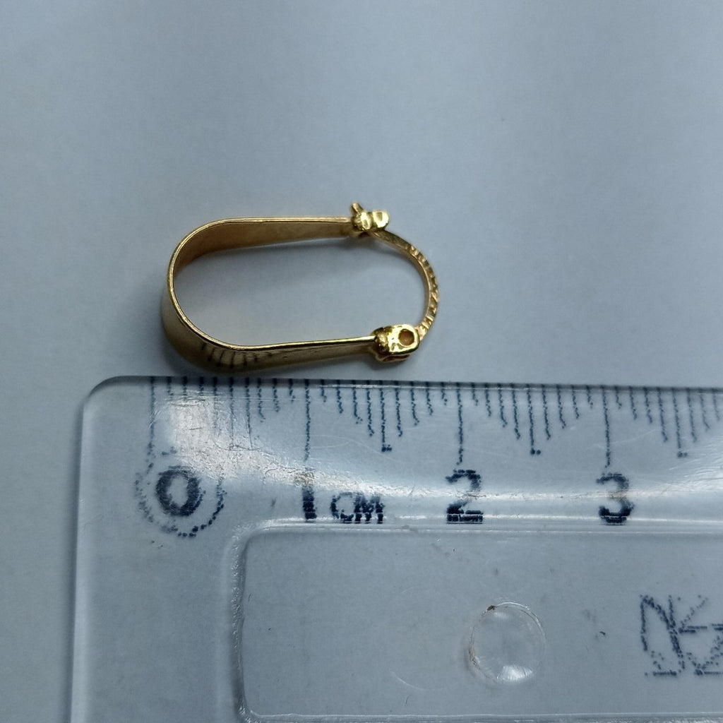 ARETES PAR ORO 14 K 1,90 GRMS (SEMINUEVO)