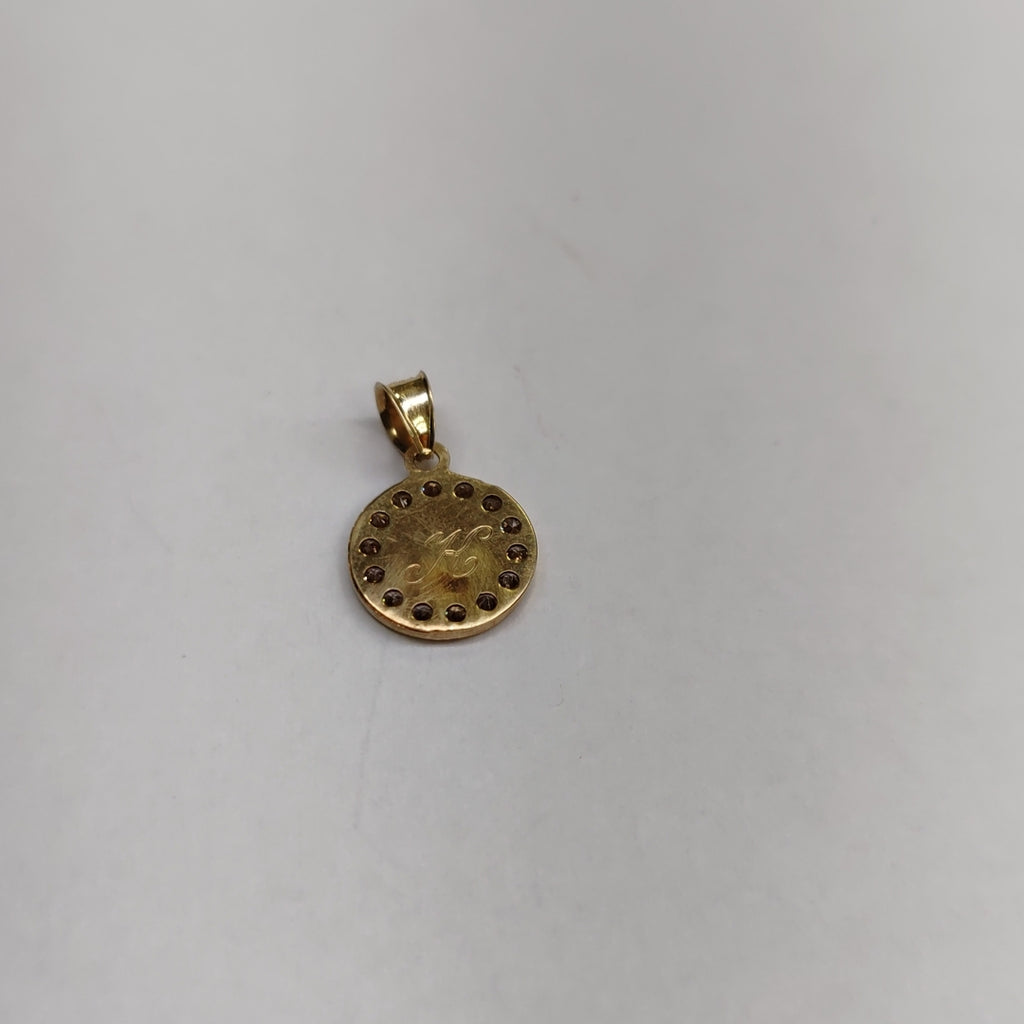 MEDALLA RELIGIOSA ORO 10 K 0,50 GRMS (SEMINUEVO)