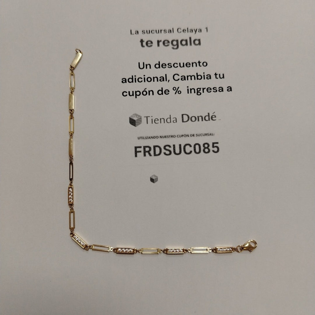 PULSERAS DAMA ORO 14K 3.8 (NUEVO)