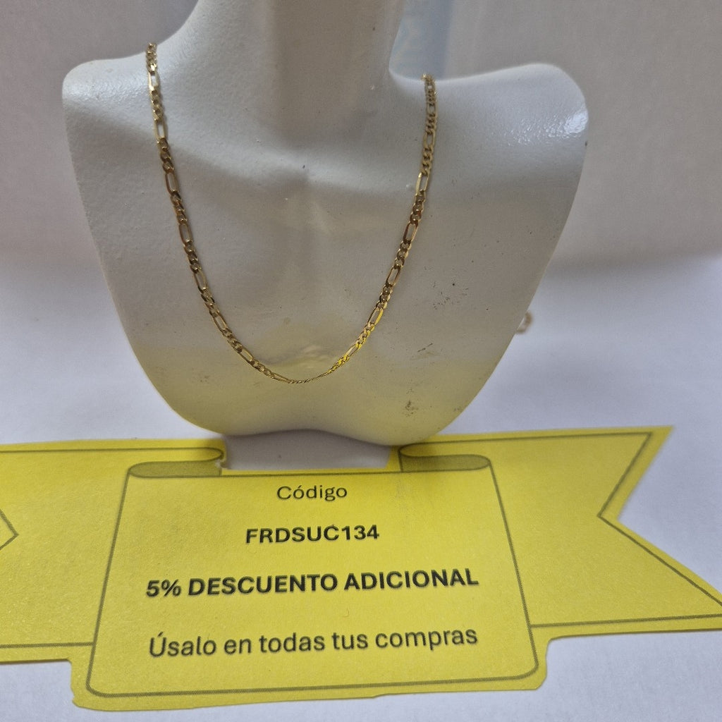 CADENAS CARTIER 3 1 AMARILLA ORO 14K 2.2 (NUEVO)