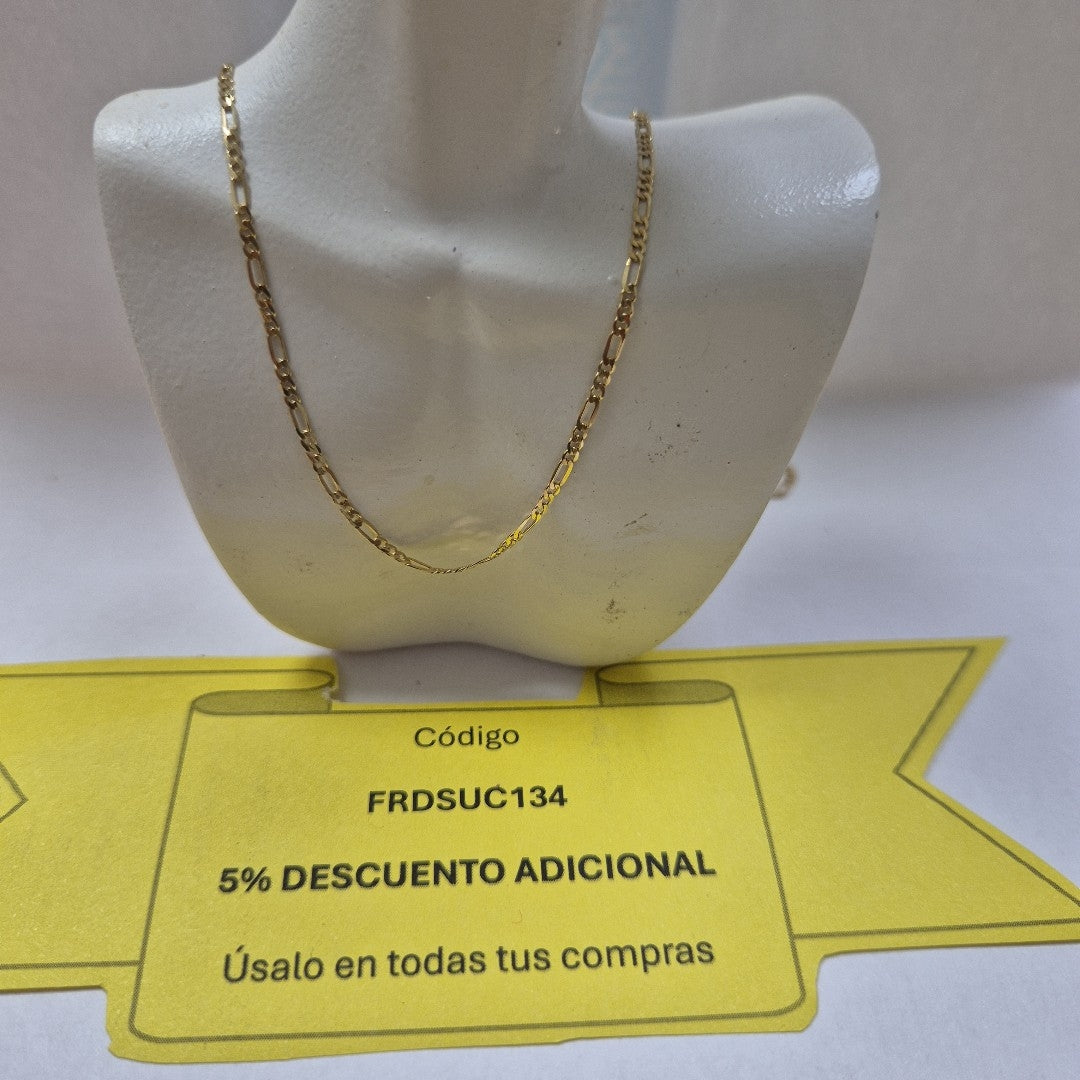CADENAS CARTIER 3 1 AMARILLA ORO 14K 2.2 (NUEVO)