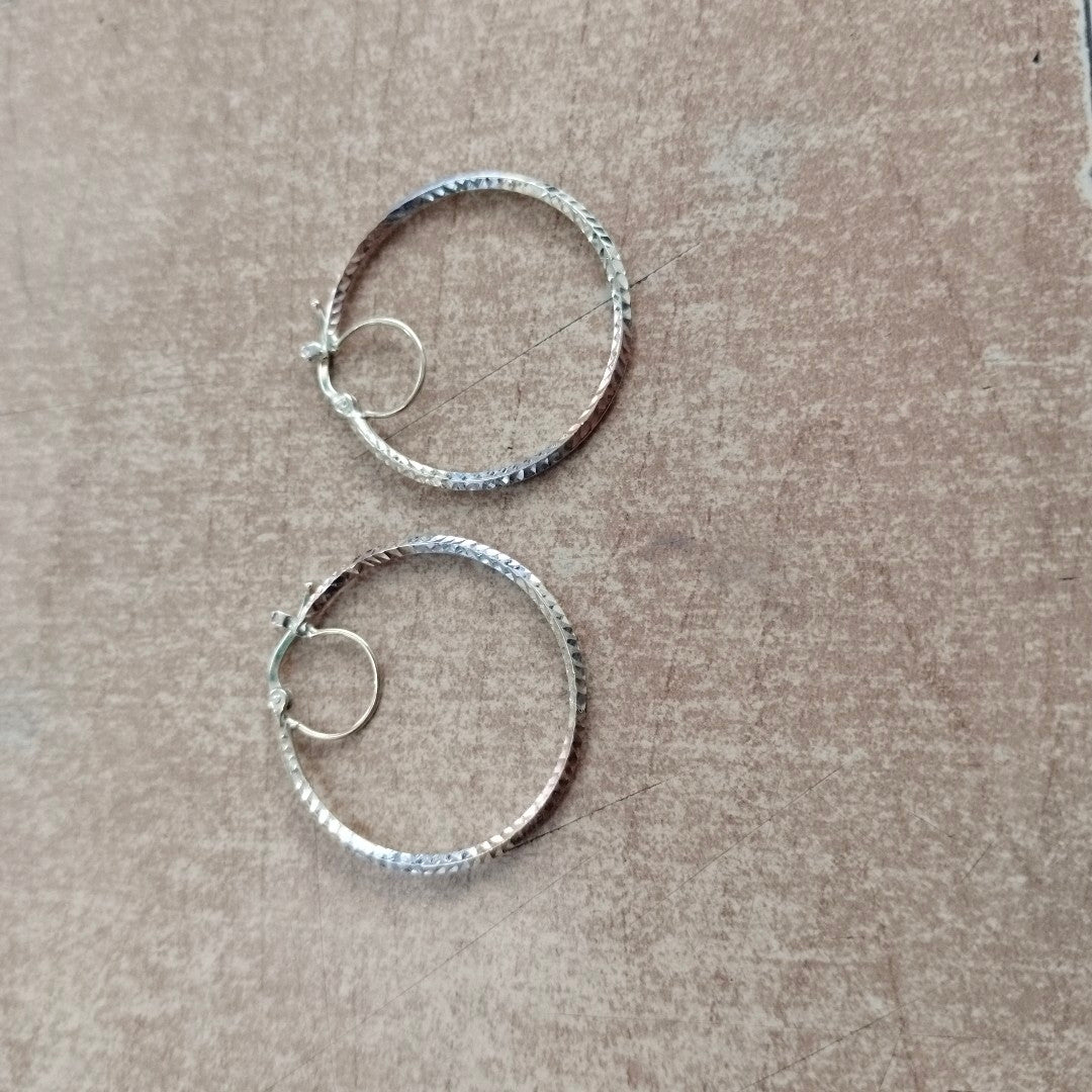 ARRACADAS PAR ORO 14 K 2.6 GRMS (SEMINUEVO)