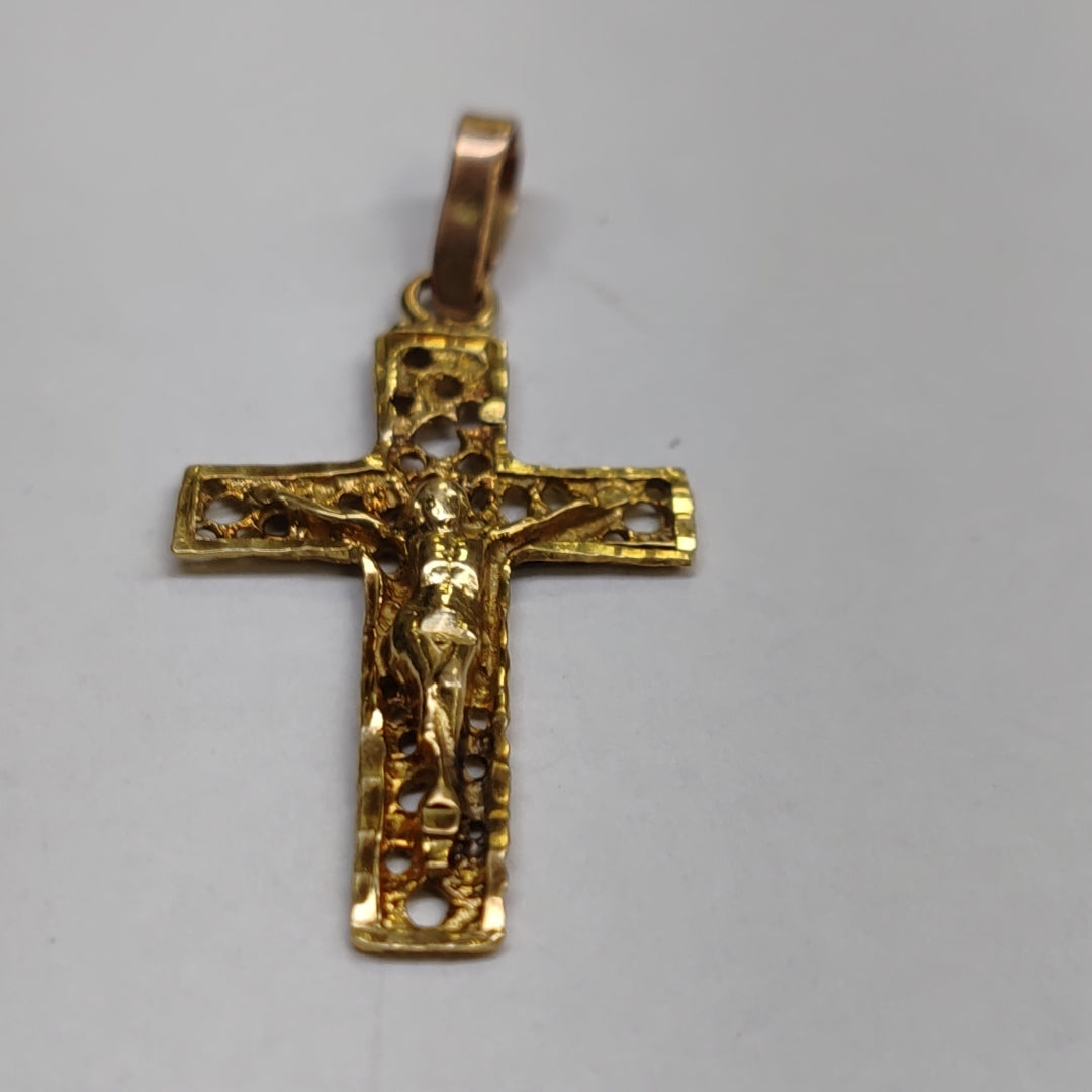 CRISTO ORO 14 K 2,30 GRMS (SEMINUEVO)
