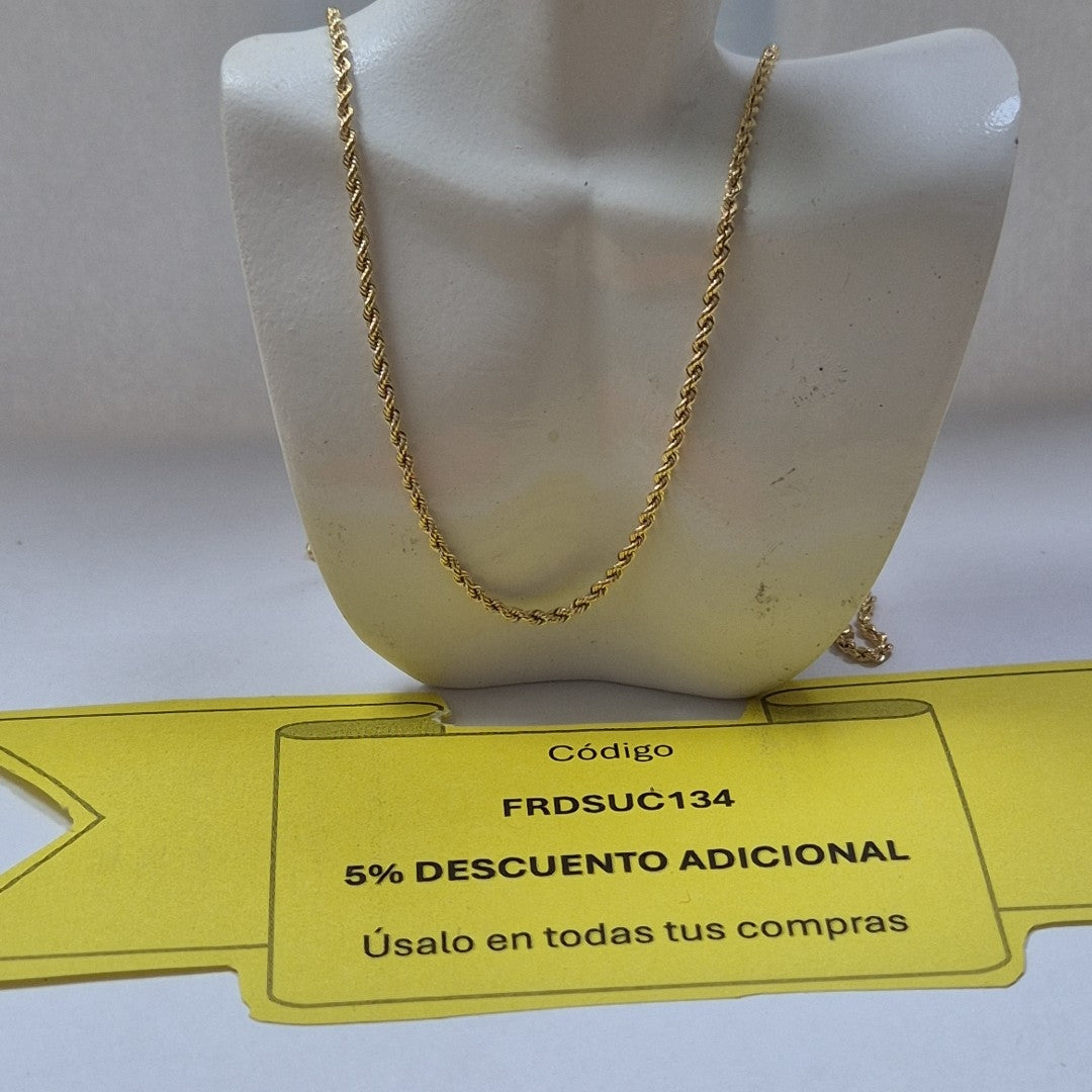 CADENAS TORSAL ORO 14K 1.7 (NUEVO)