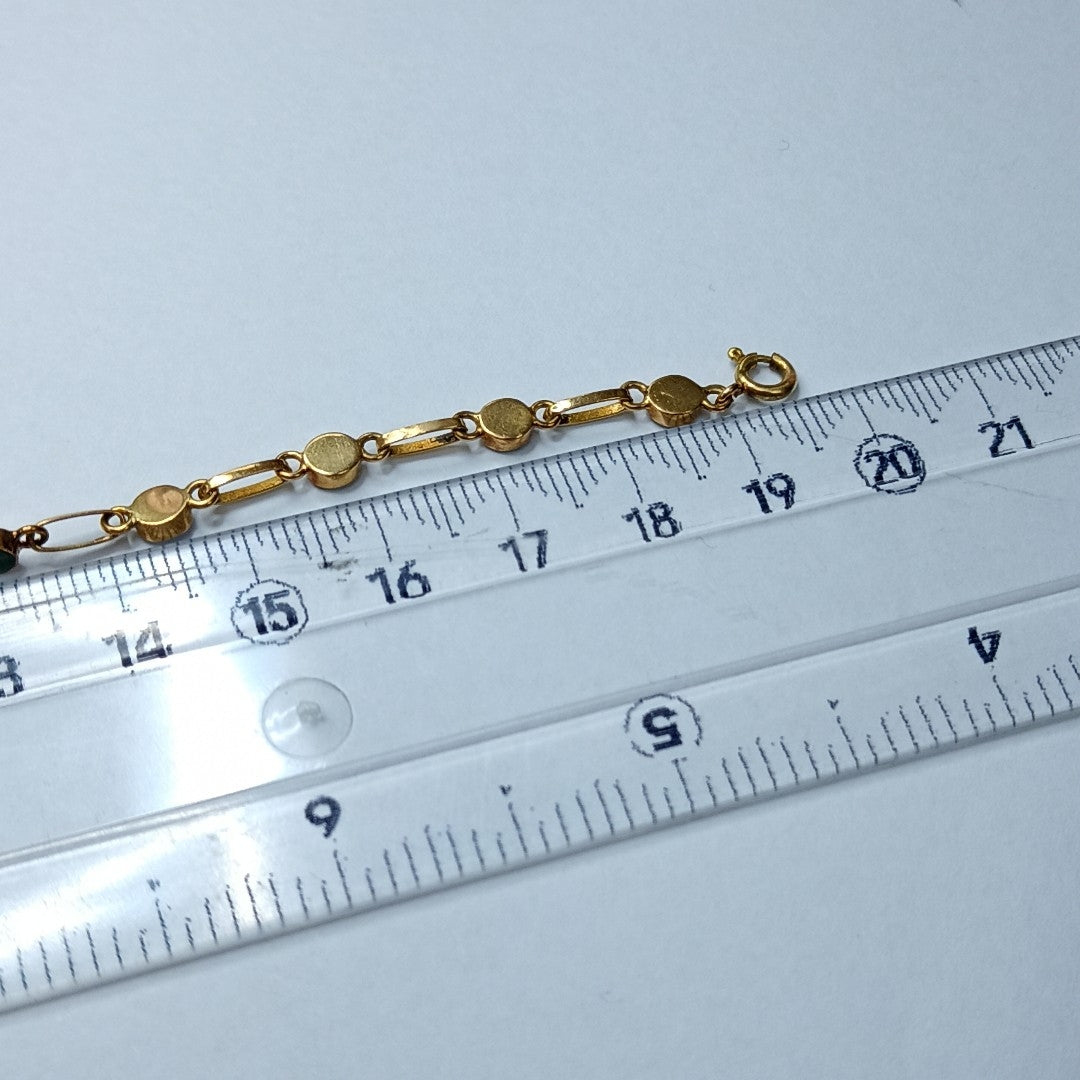 PULSERA ORO 18 K 4.6 GRMS (SEMINUEVO)