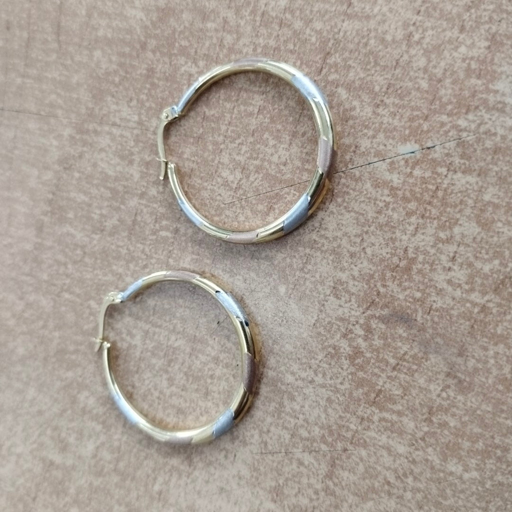 ARRACADAS PAR ORO 10 K 2.4 GRMS (SEMINUEVO)