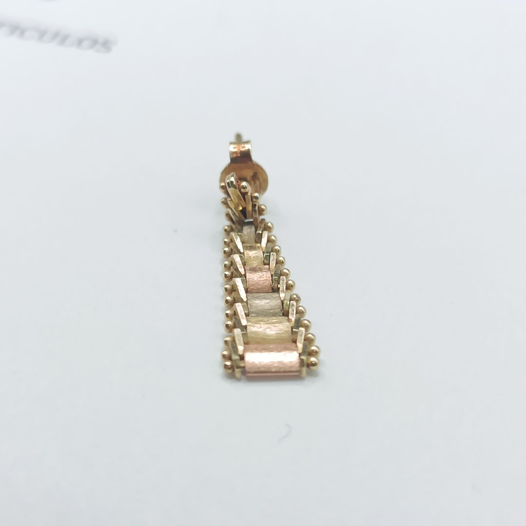BROQUELES PAR ORO 14 K 2.6 GRMS (SEMINUEVO)