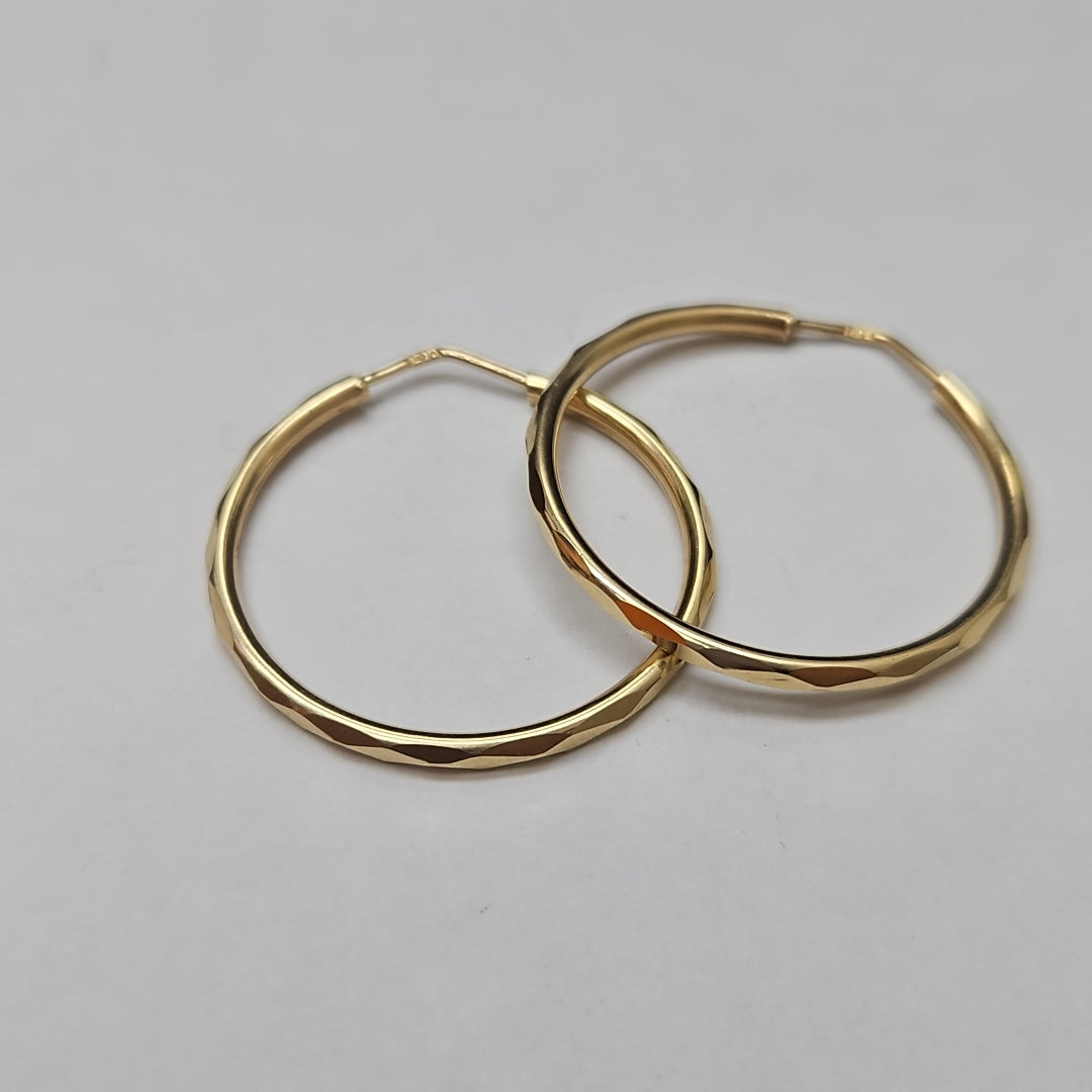 ARRACADAS PAR ORO 14 K 3 GRMS (SEMINUEVO)