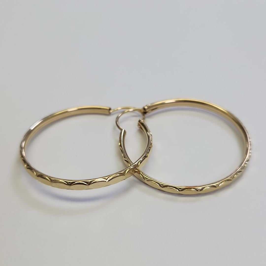 ARRACADAS PAR ORO 14 K 2,90 GRMS (SEMINUEVO)