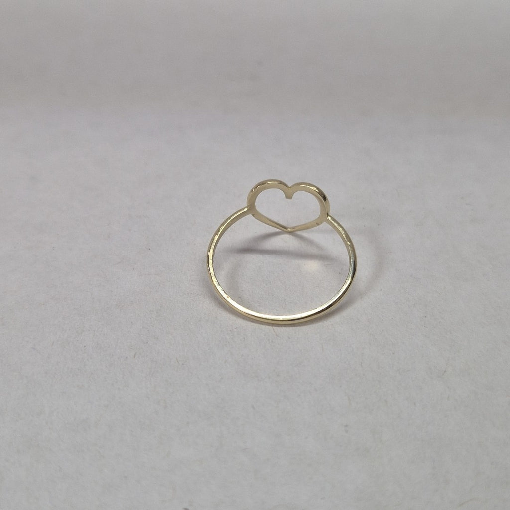ANILLOS ANILLITO FIG CORAZON 10K TALLA 7 0.8 GR (NUEVO)