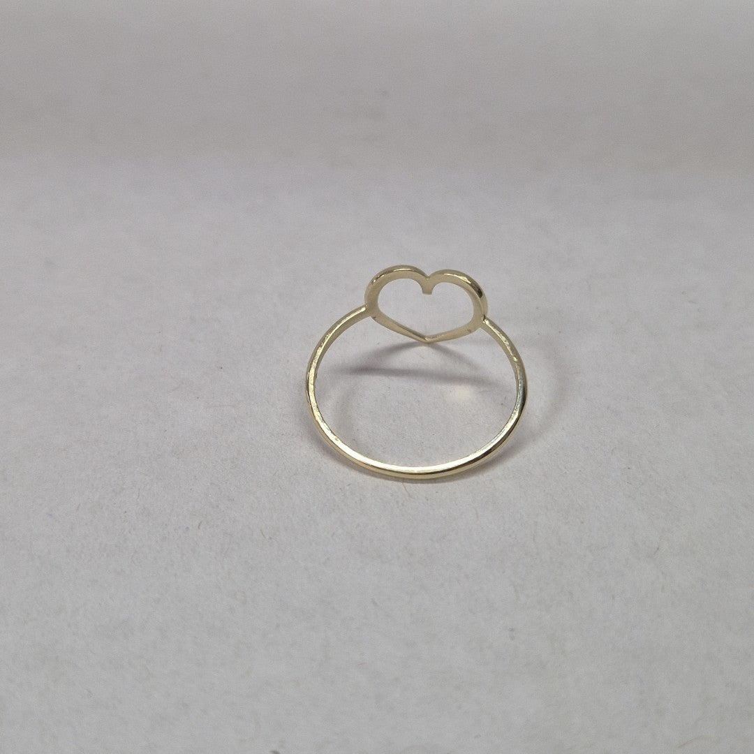 ANILLOS ANILLITO FIG CORAZON 10K TALLA 7 0.8 GR (NUEVO)