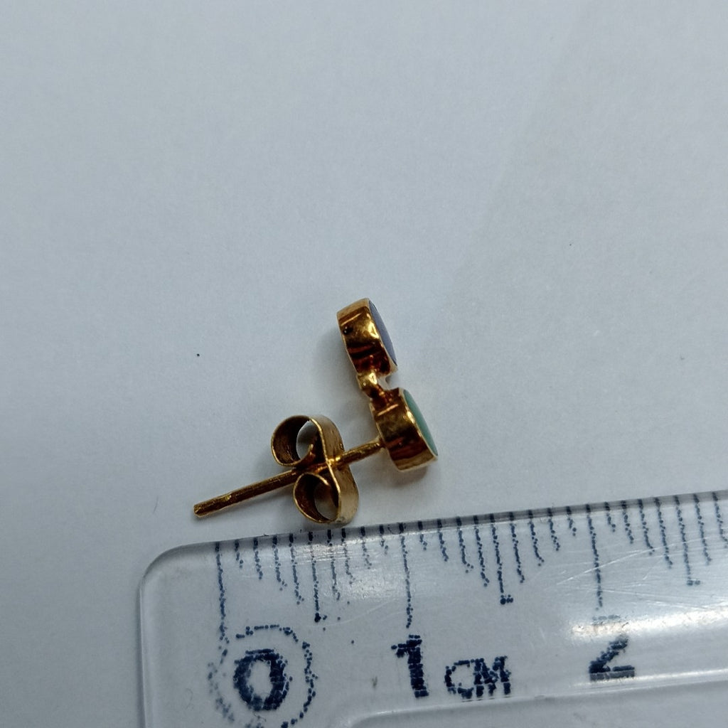 BROQUELES PAR ORO 18 K 1.4 GRMS (SEMINUEVO)
