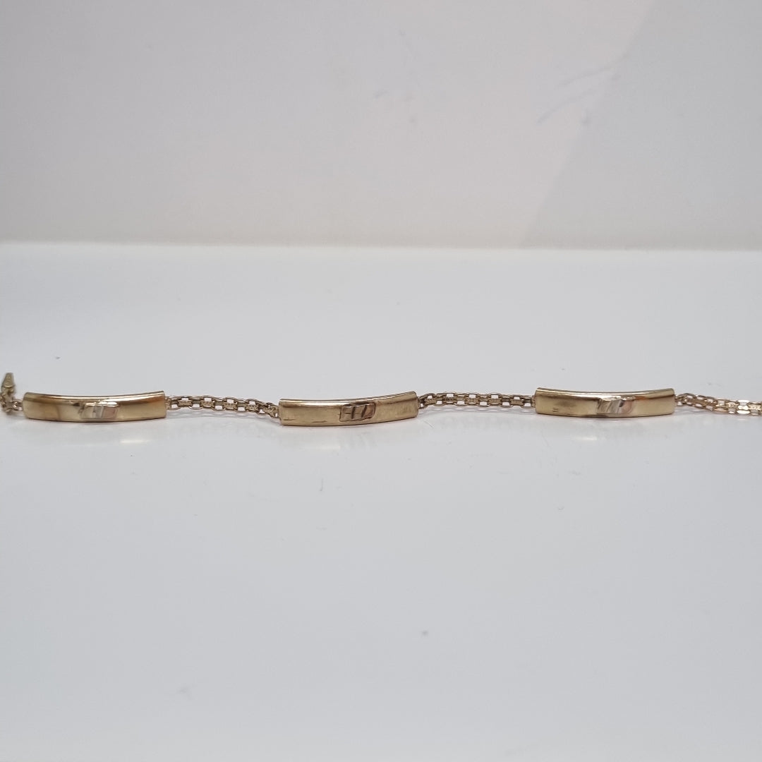 PULSERA ORO 10 K 3.3 GRMS (SEMINUEVO)