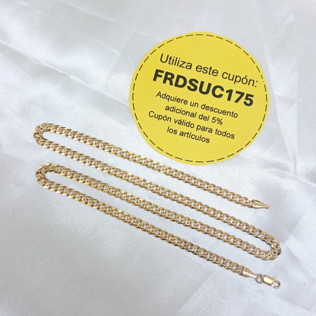 CADENA ORO 14 K 16.5 GRMS (SEMINUEVO)