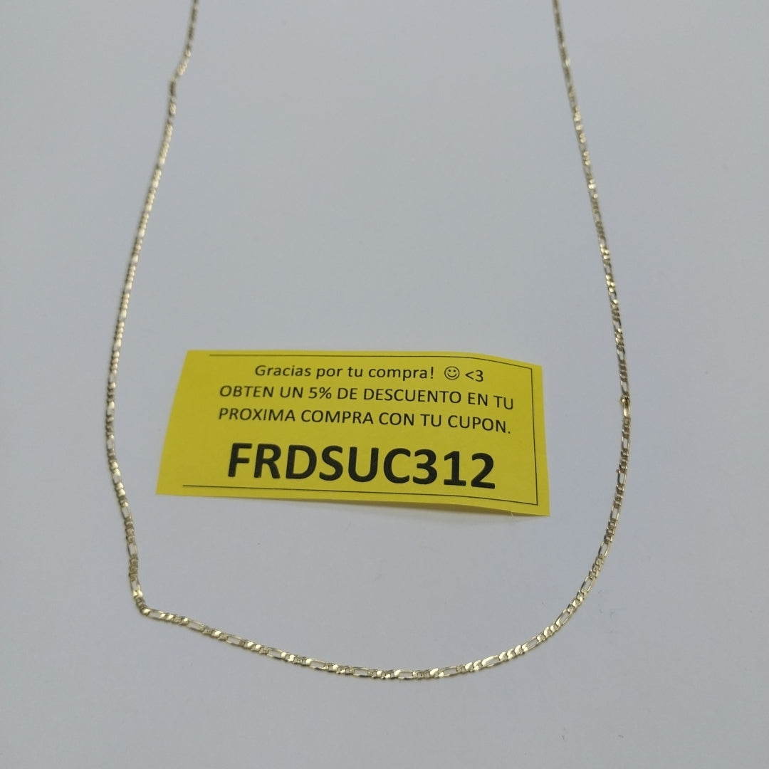 CADENAS CARTIER 3 1 AMARILLA ORO 14K 2.2 (NUEVO)