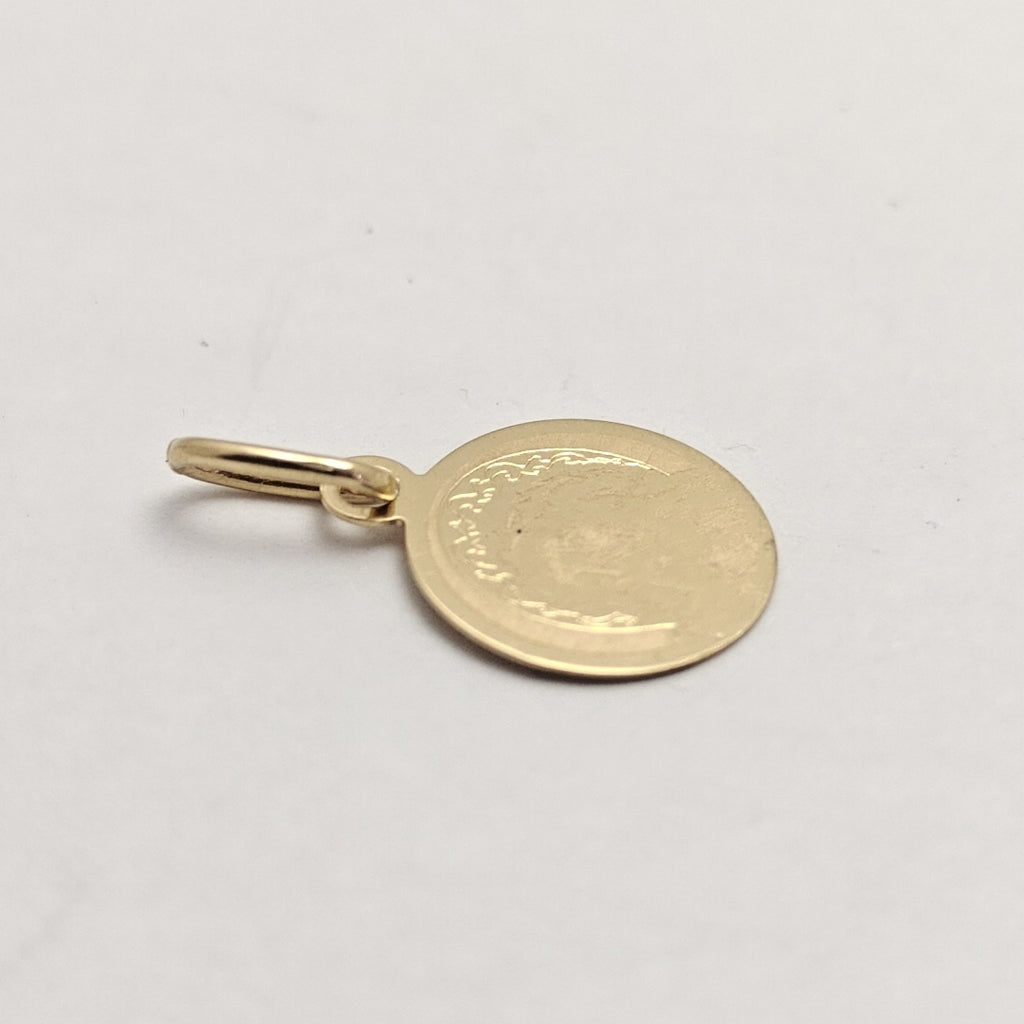 MEDALLA RELIGIOSA ORO 14 K 0,50 GRMS (SEMINUEVO)
