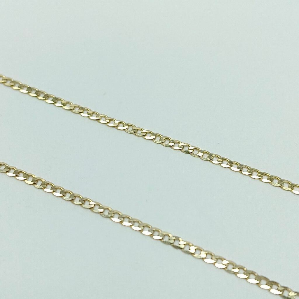 CADENAS BARBADA AMARILLA ORO 14K 1.9 (NUEVO)