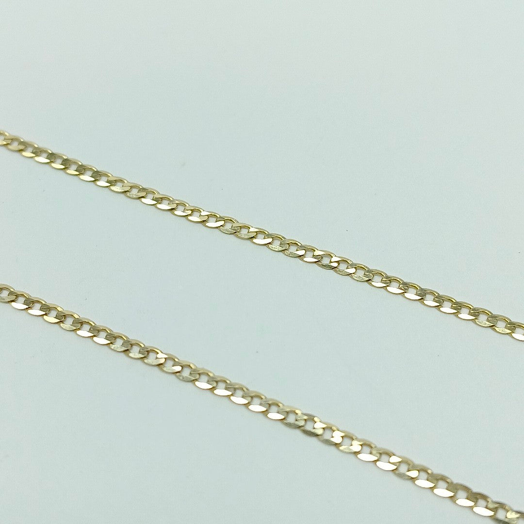 CADENAS BARBADA AMARILLA ORO 14K 1.9 (NUEVO)