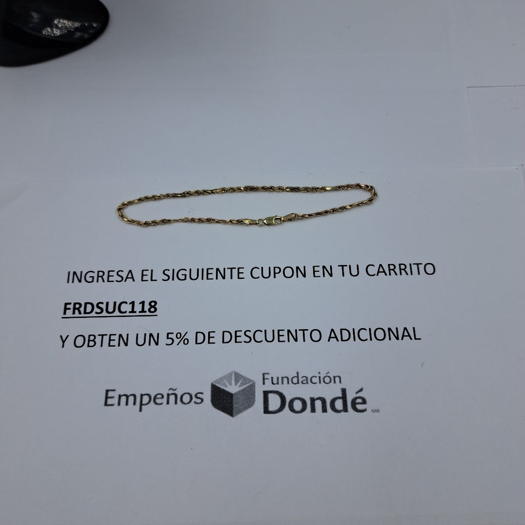 PULSERA ORO 10 K 1.7 GRMS (SEMINUEVO)
