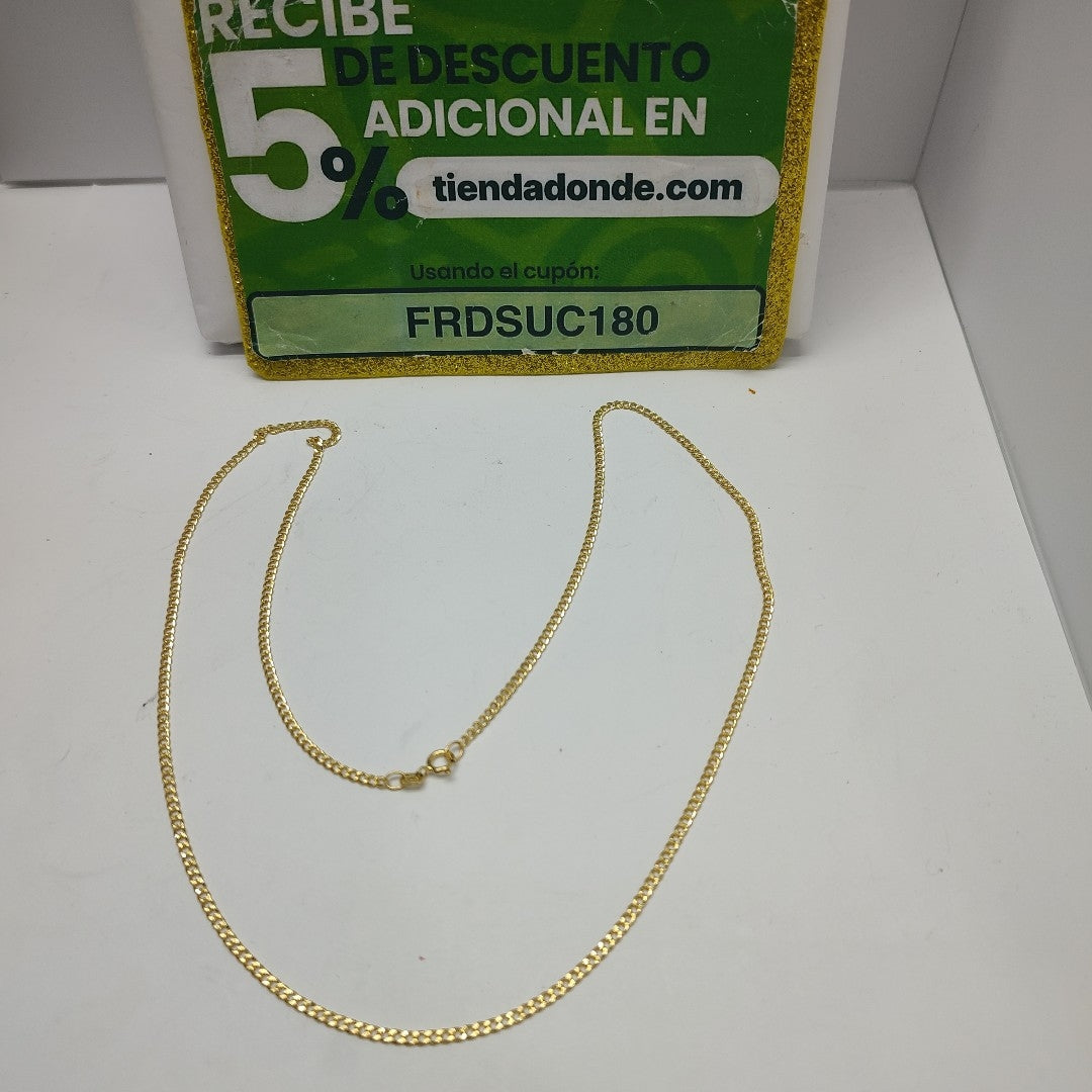 CADENAS BARBADA AMARILLA ORO 14K 2.1 (NUEVO)