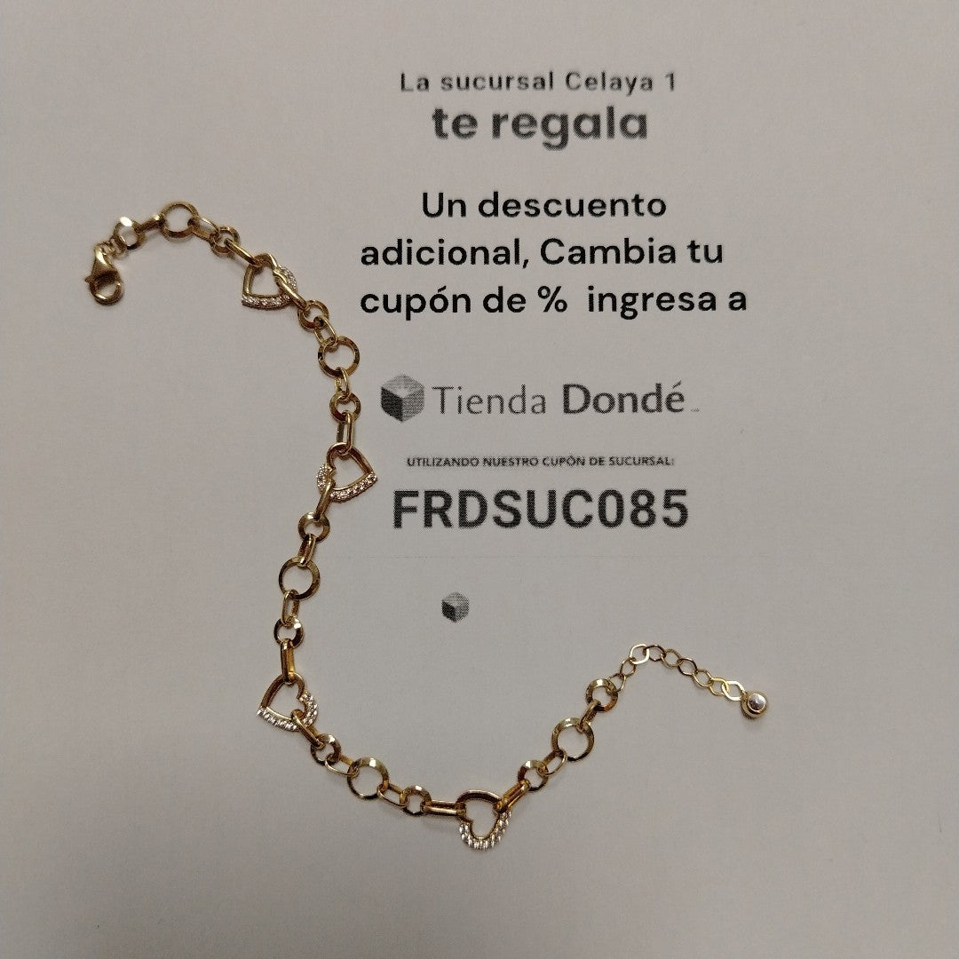 PULSERAS DAMA ORO 14K 3 (NUEVO)