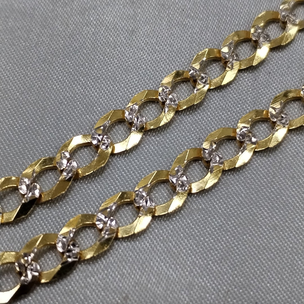PULSERA BARBADA 14K 21 CM 5.5 GR (NUEVO)