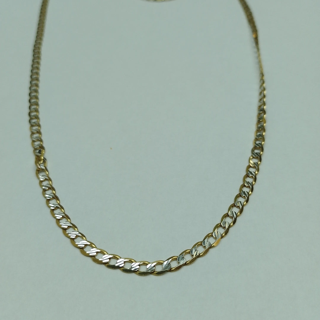 CADENA ORO, RODIADO 10 K 10.9 GRMS (SEMINUEVO)