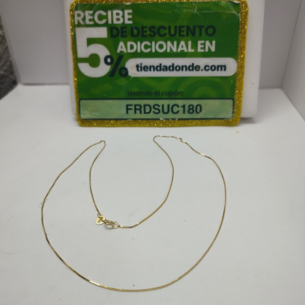 CADENAS ESPECIAL ORO 14K 1.2 (NUEVO)