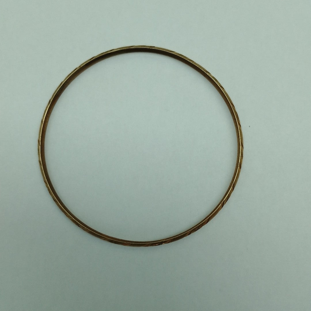 PULSERA RIGIDA ORO 10 K 4,80 GRMS (SEMINUEVO)