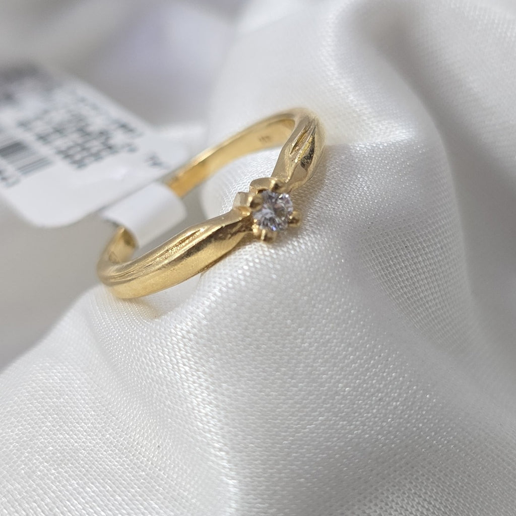 SOLITARIO ORO 14 K 2,70 GRMS (SEMINUEVO)