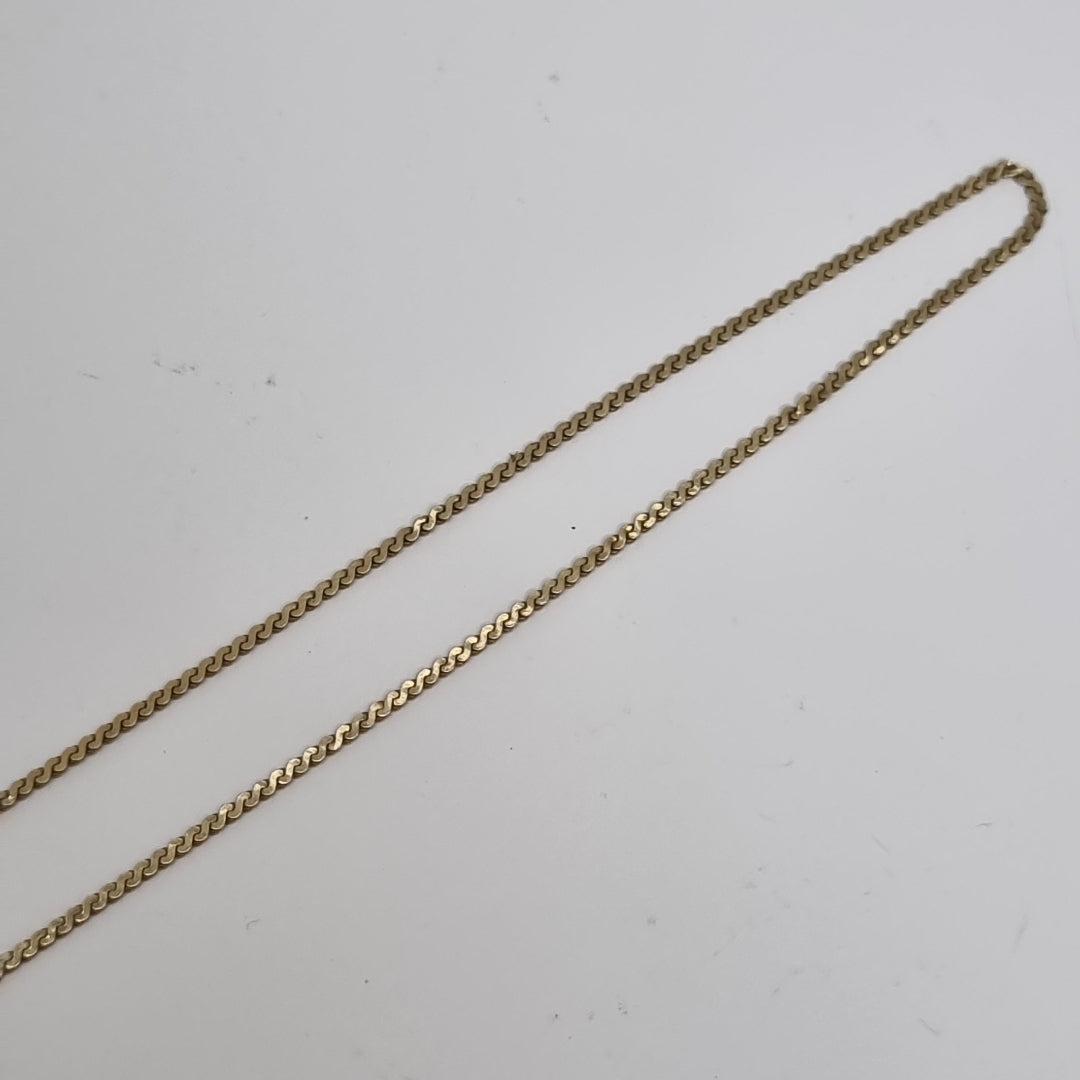 CADENA ORO 14 K 1,90 GRMS (SEMINUEVO)