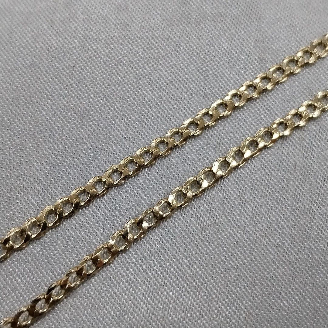 PULSERA BARBADA 14K 18 CM 2 GR (NUEVO)