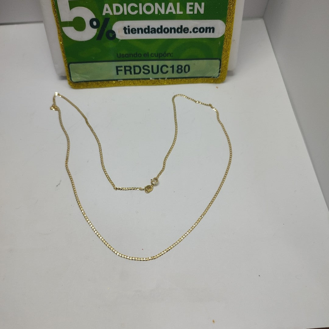 CADENAS BARBADA AMARILLA ORO 14K 2.1 (NUEVO)
