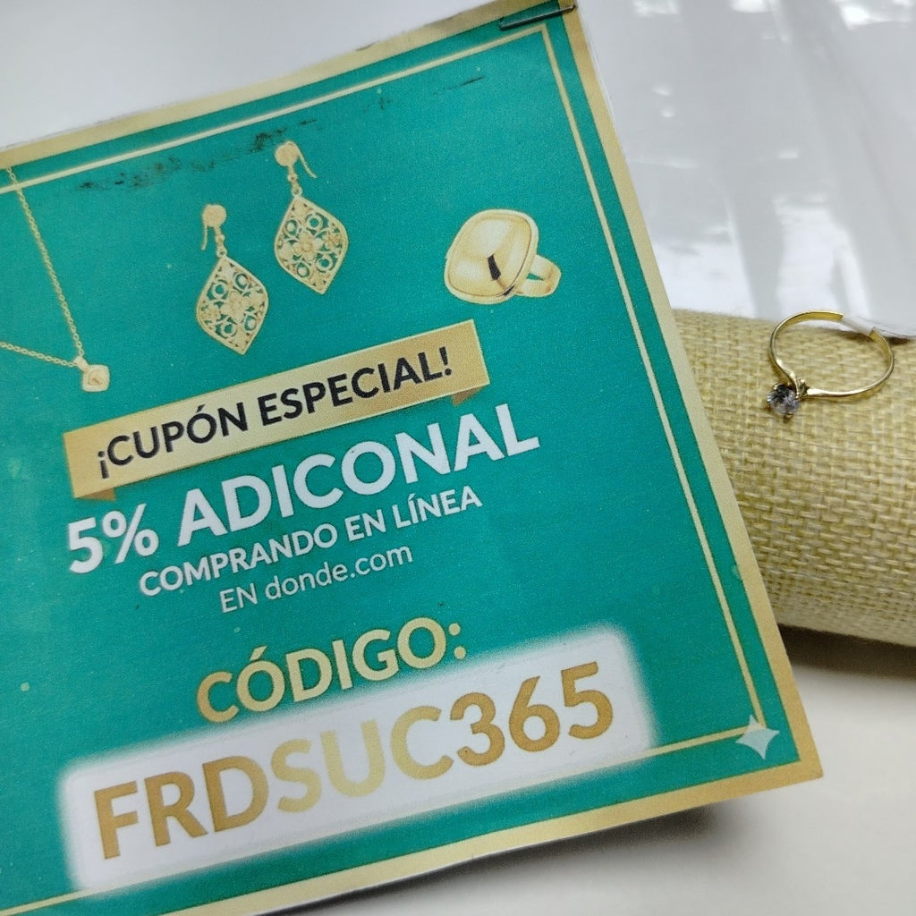 ANILLITO ORO 14 K 1,30 GRMS (SEMINUEVO)