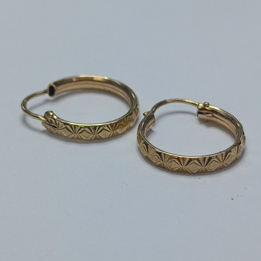 ARRACADAS PAR ORO 10 K 1 GRMS (SEMINUEVO)