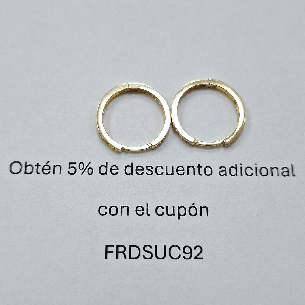HUGGIES ORO 14K 1.6 (NUEVO)