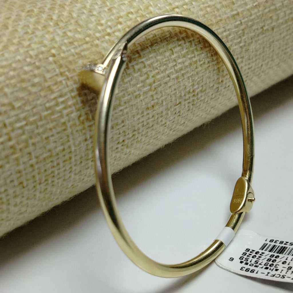 PULSERA RIGIDA ORO 10 K 7.7 GRMS (SEMINUEVO)