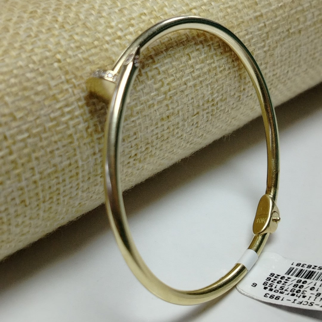 PULSERA RIGIDA ORO 10 K 7.7 GRMS (SEMINUEVO)