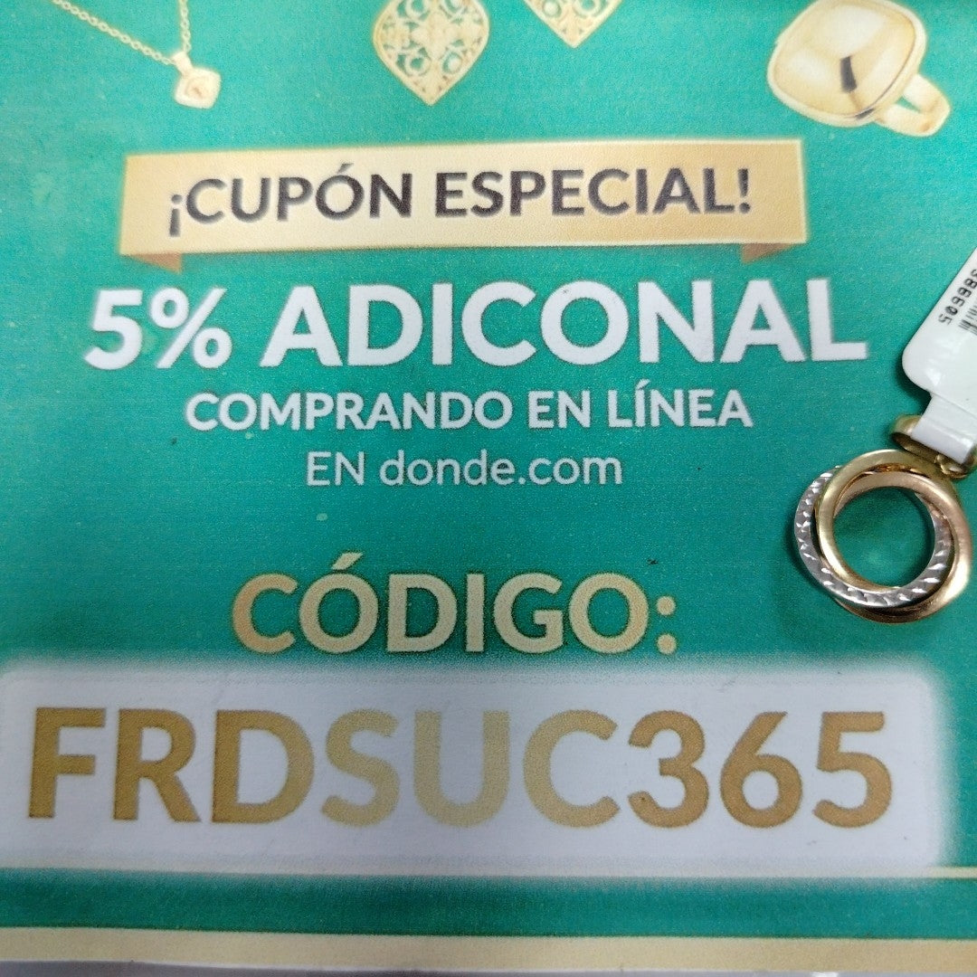 DIJE ORO 14 K 1.7 GRMS (SEMINUEVO)